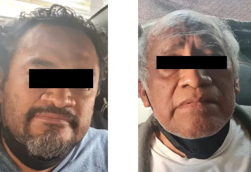 Hijo y padre violentos