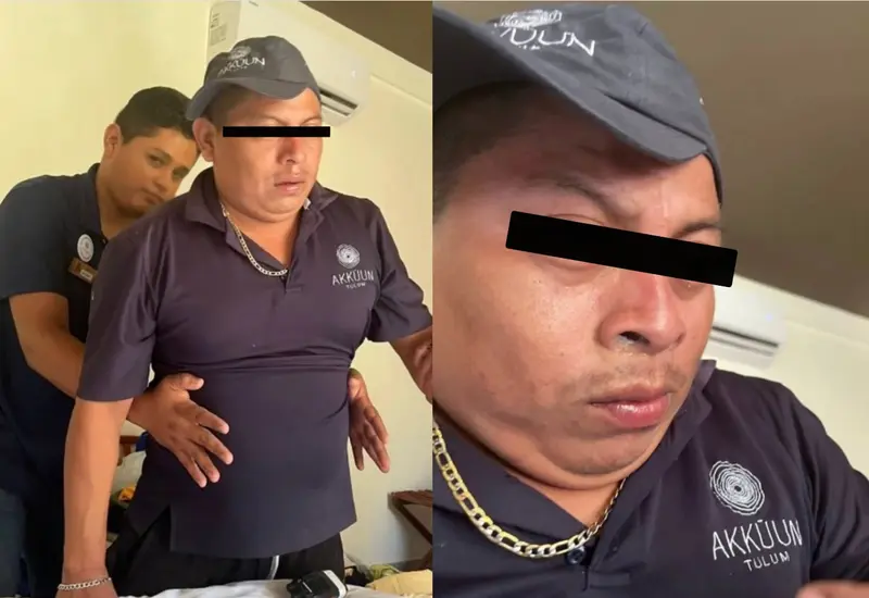 Empleado intoxicado