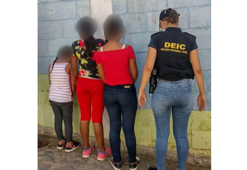 Menores afectadas