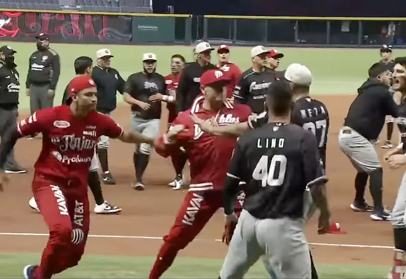 Se desató la bronca el pasado sábado en el Estadio Alfredo Harp Helú de la CDMX.