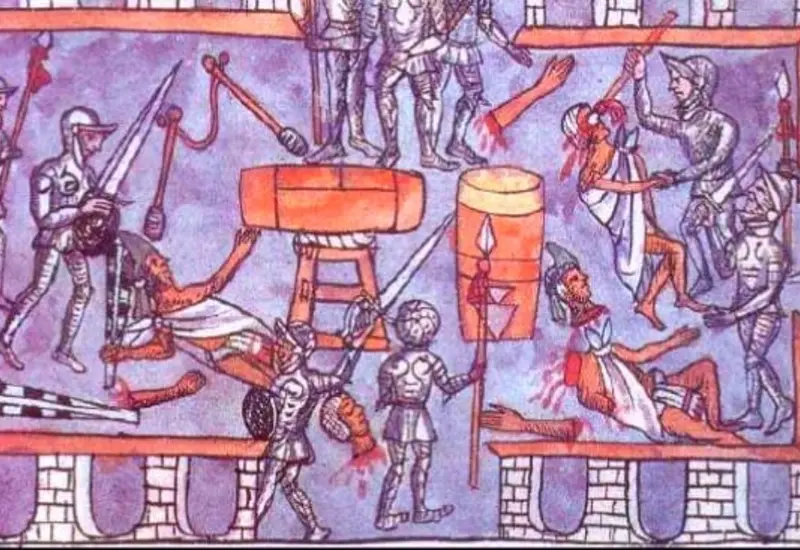 La caída de México Tenochtitlan