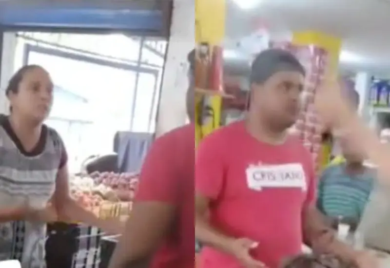 Intenta llevar despensa sin pagar
