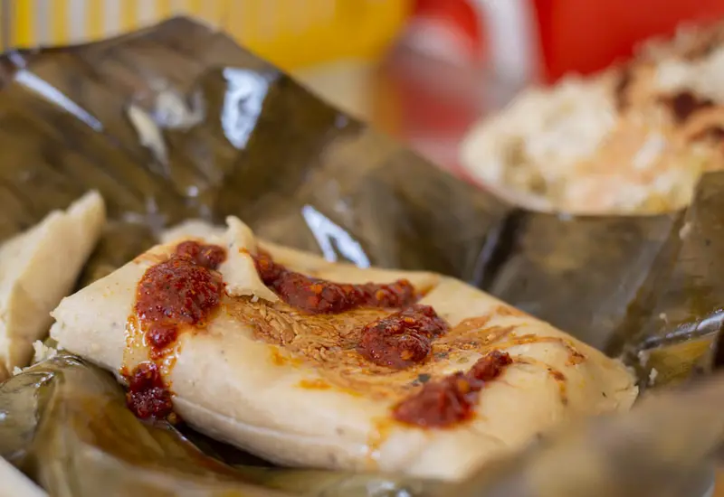 Tamal de pizza