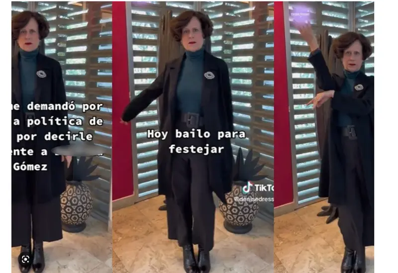 Algunos internautas felicitaron a la escritora por impugnar la resolución del Tribunal Electoral, mientras que otros aprovecharon para burlarse del baile de la politóloga.