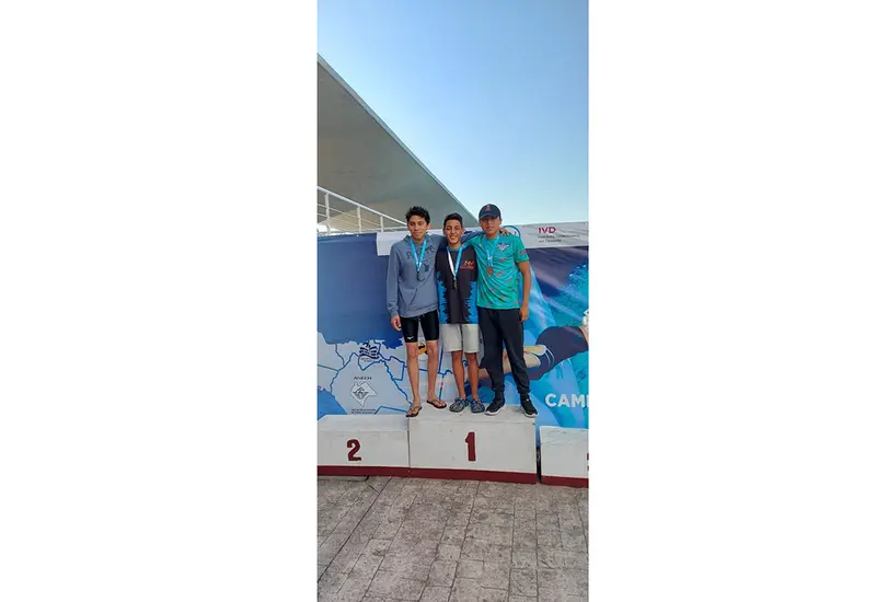 Nadadores oaxaqueños tuvieron una destacada participación en el Campeonato Regional Zona Sur.