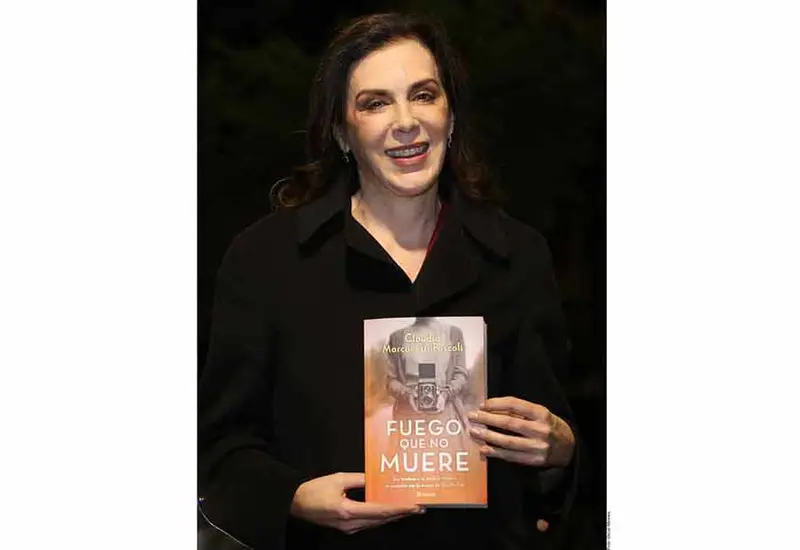 La autora Claudia Marcucetti Pascoli.