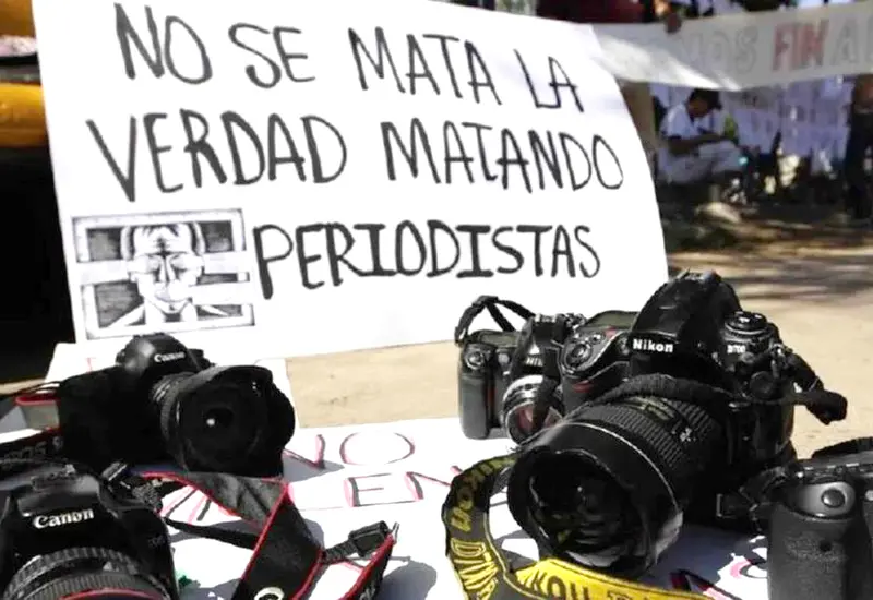 protesta periodistas