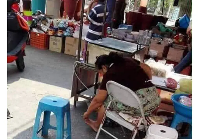 La imagen parece que fue tomada en alguno de los tradicionales tianguis del país.