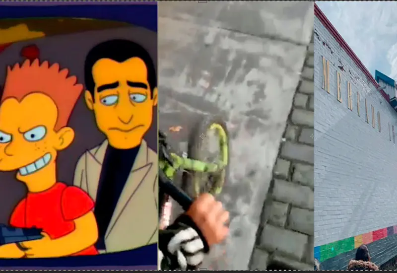 En el material un joven graba cómo es interceptado por el menor a bordo de una bicicleta, presuntamente su vecino, y con amenazas le exige su teléfono celular y el resto de sus artículos, además que asegura tener un @rma blanca.
