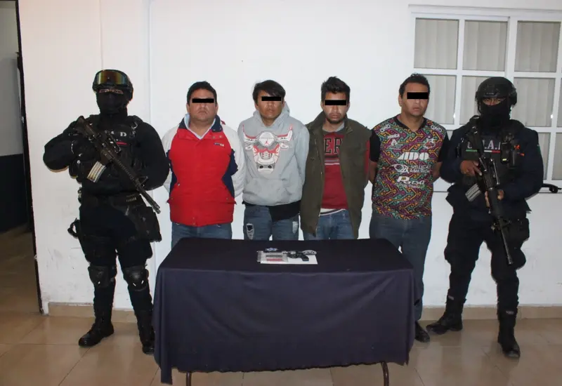 Sujetos detenidos