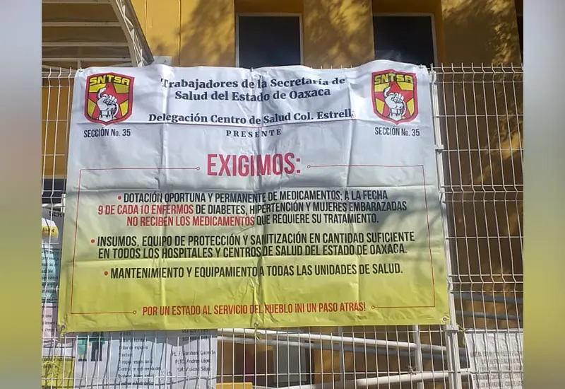 protestan-trabajadores-de-salud-en-oaxaca 