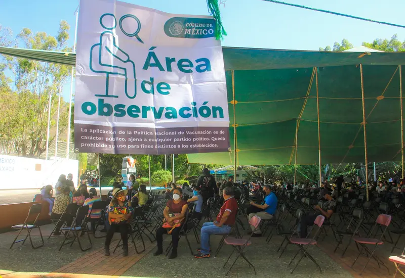 Área de vacunación