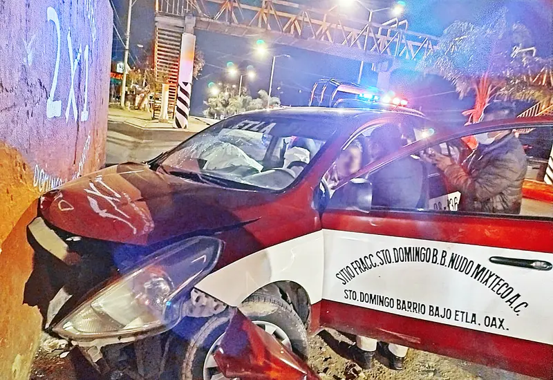 Taxi chocado