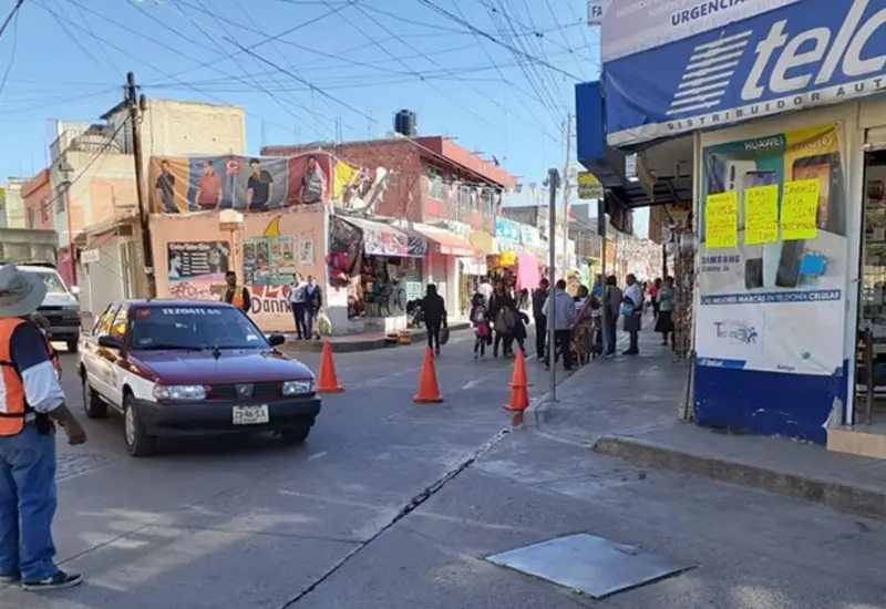 Calle en Huajaupan