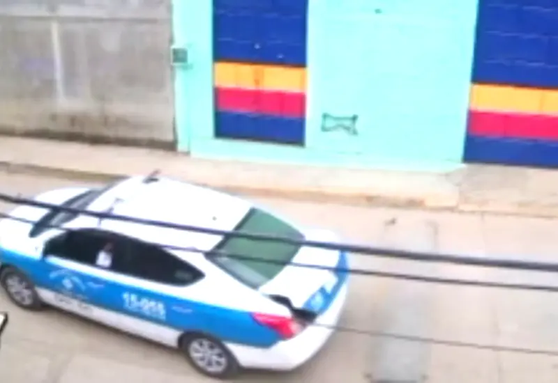 Taxi  azul