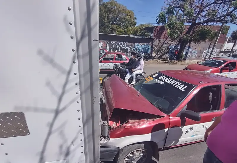 Taxi chocado