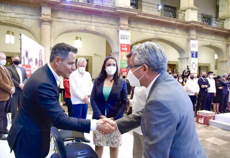  Alejandro Murat y Eduardo Pinacho