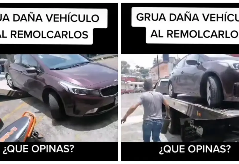 Arrastre de auto