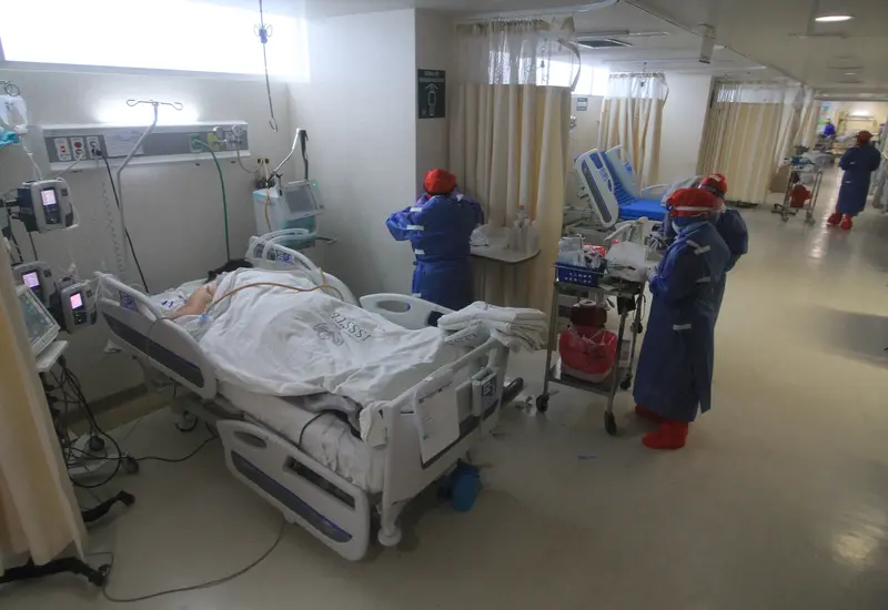 Hospitalizados por COVID-19
