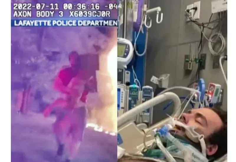 Héroe en incendio