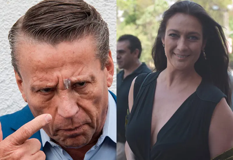 Alfredo Adame y Diana Golden
