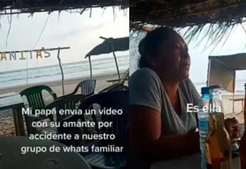 Hija exhibe infidelidad de su padre en Tiktok