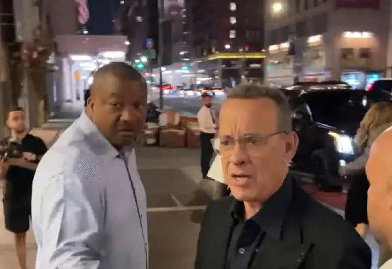 Tom Hanks furioso
