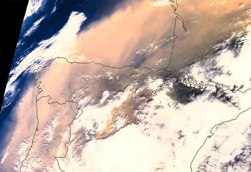 Polvo del Sahara