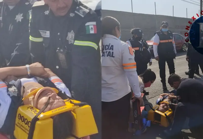 Policías arrolladas