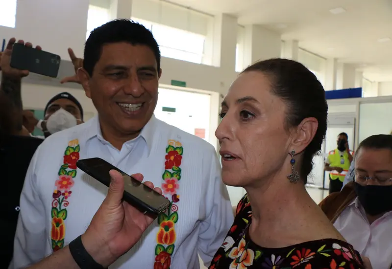 Sheinbaum y Jara