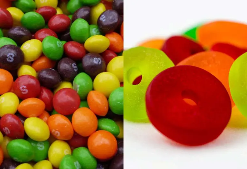 Gomitas posiblemente contaminadas