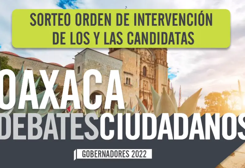 Sorteo de orden de intervención de los y las candidatas.