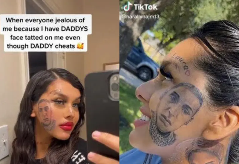 La influencer asegura que su nuevo tatuaje es una muestra de amor para su pareja.