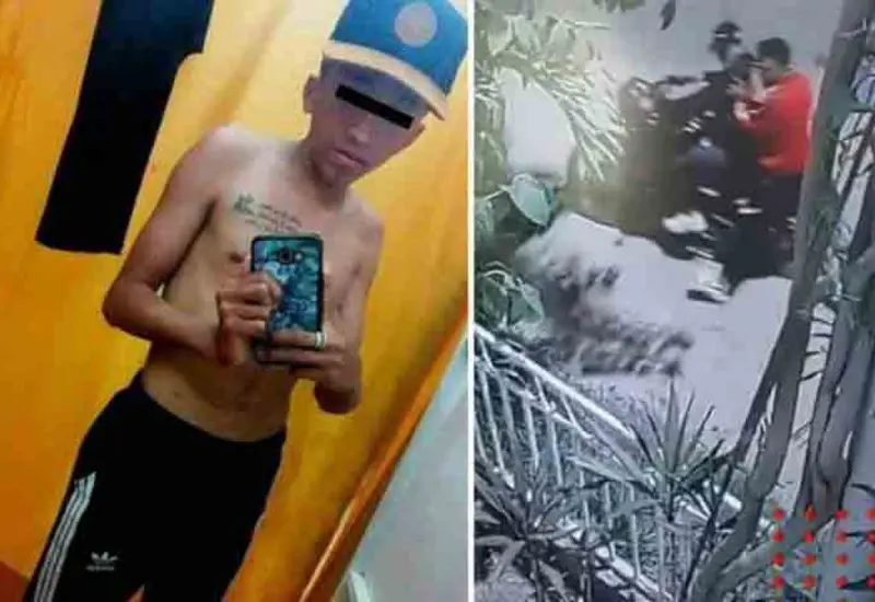 El presunto malhechor fue hospitalizado y los médicos detallaron que resultó con diversas heridas de consideración y quemaduras en toda su humanidad.
