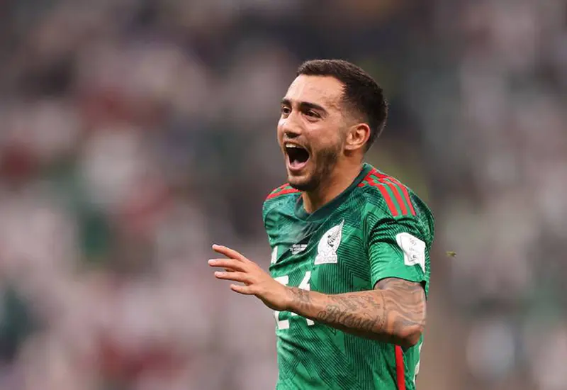 Luis Chávez, de 26 años, se convirtió en la gran figura de México al hacer una anotación ante Arabia Saudita. 