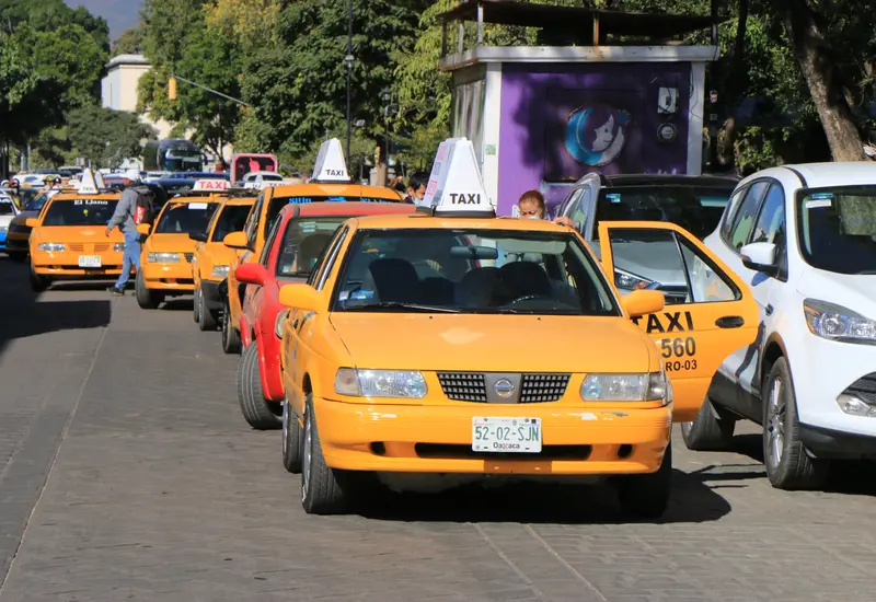 taxis_llano_oaxaca