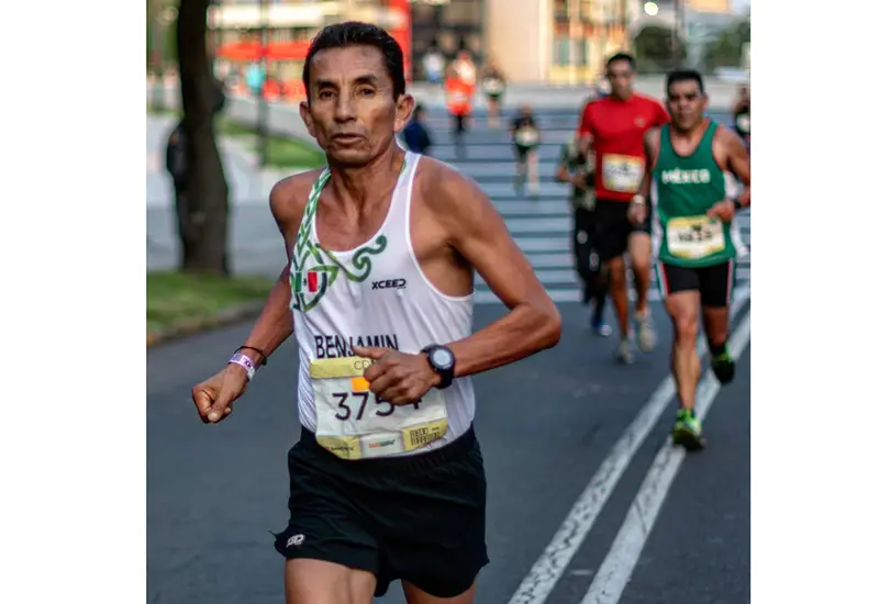 El exmaratonista olímpico Benjamín Paredes. será el invitado de honor.