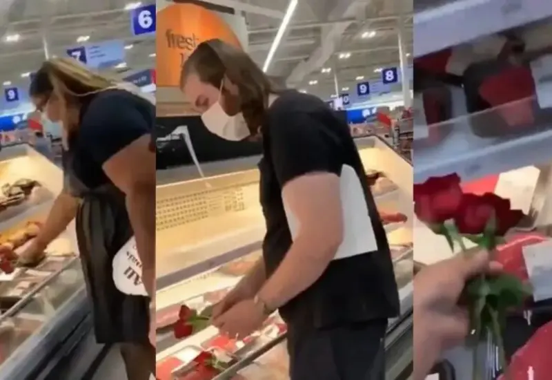 Colocan rosas a los filetes