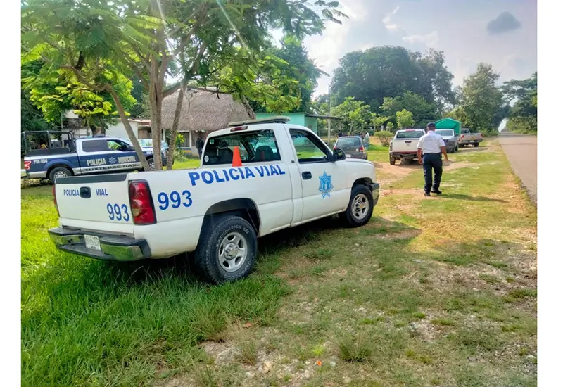 Autoridades se presentaron al lugar