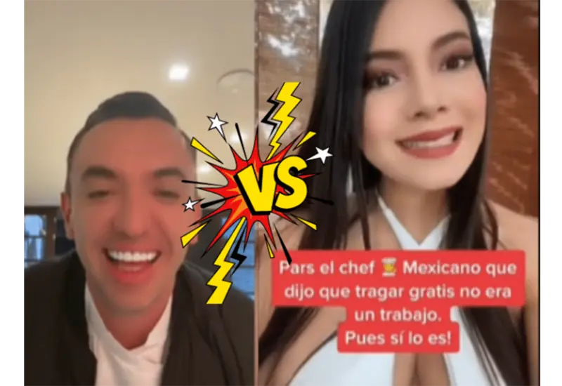 Chef Edgar Núñez y Marta María Santos