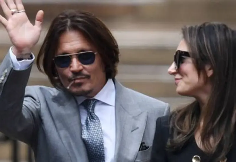 Jonnhy Depp y su abogada