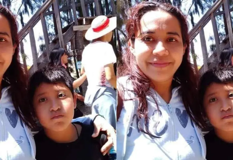  Busca a madre e hijo desaparecidos.