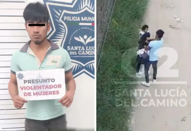 Fue captada en video la agresión hacia una mujer