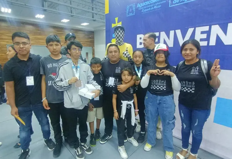 La delegación oaxaqueña