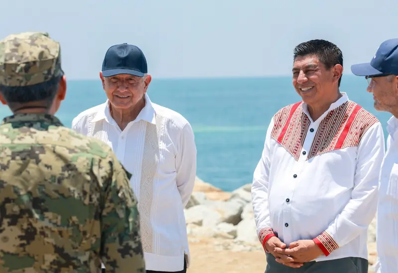 Salomón Jara y AMLO