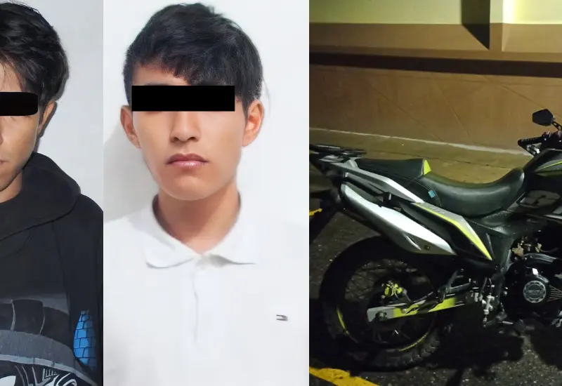 Samuel N., de 20 años de edad y Cristian N., de 20 años