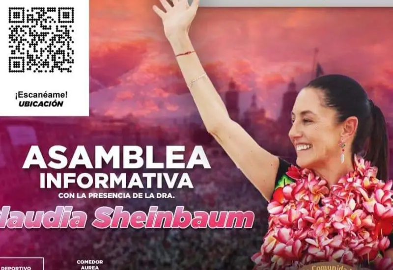 Claudia Sheinbaum en su recorrido por el país