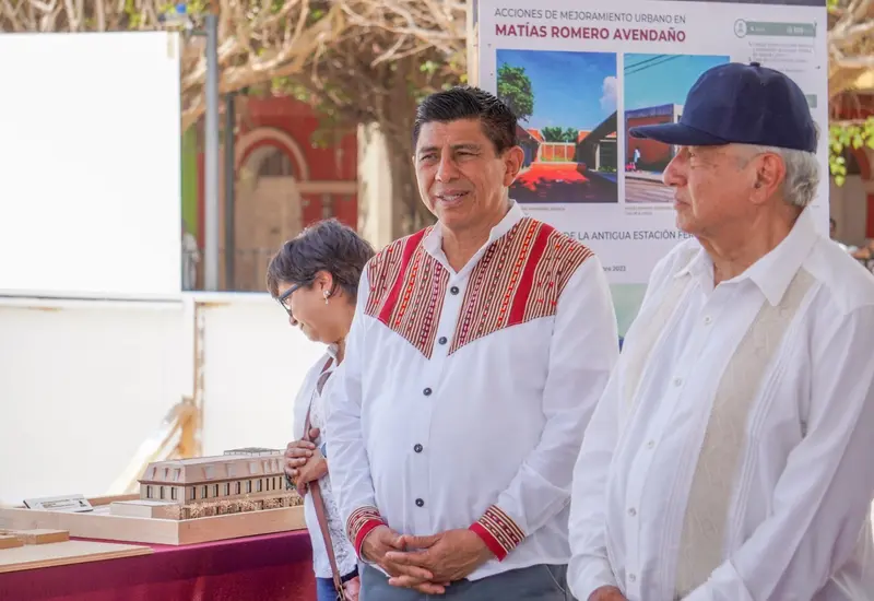 Salomón Jara y AMLO