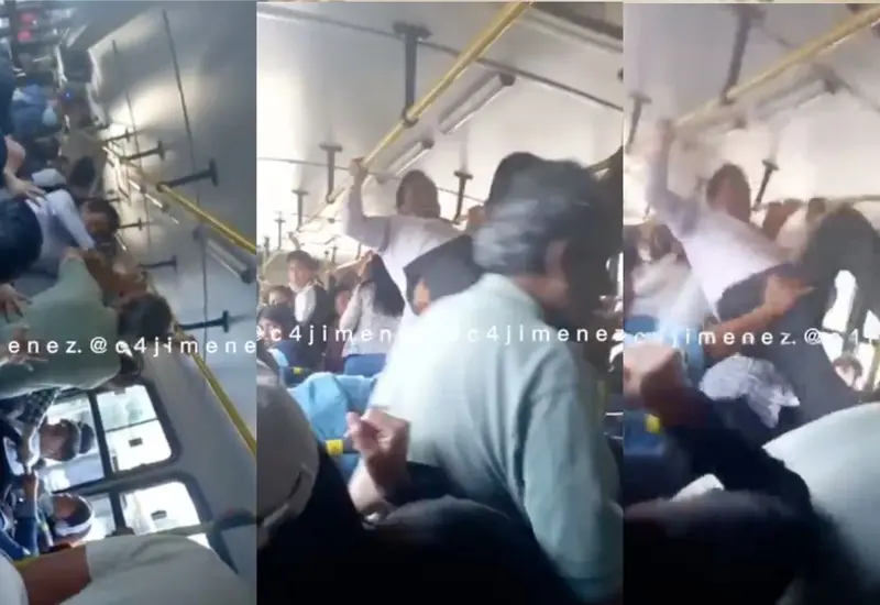 pelea_patadas_autobus_pasaje