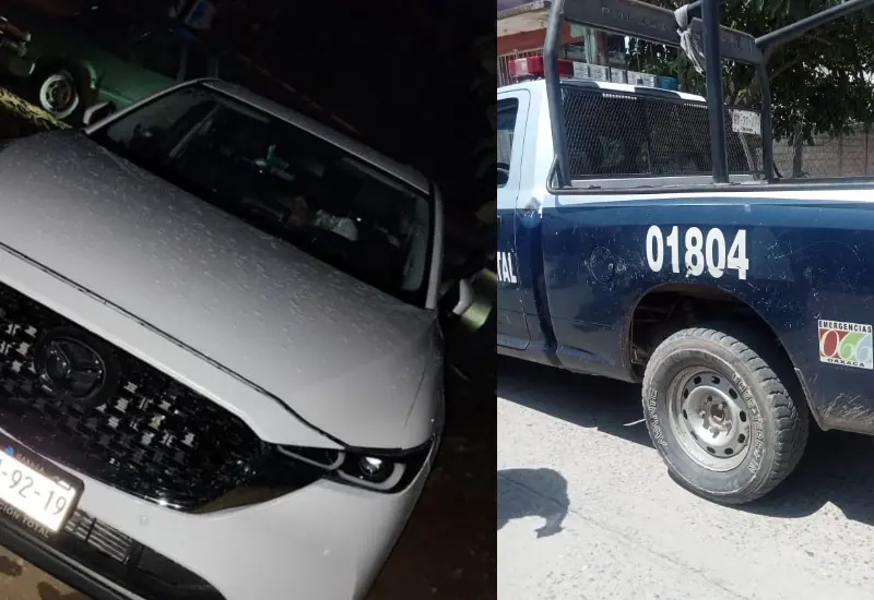 Unidad de motor en el que viajaba la victima
